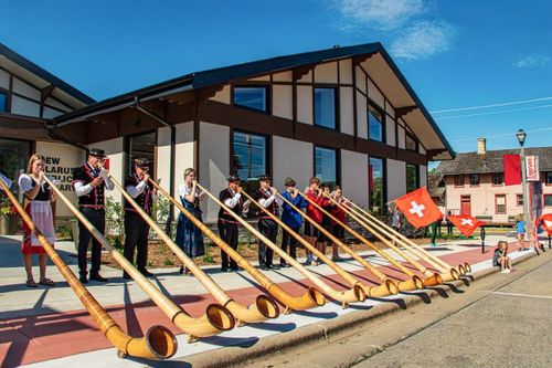 Community Turns Out as New Glarus Opens New Library