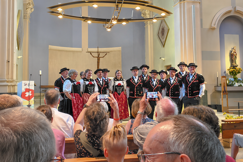 New Glarus Jodlerklub Performs in Basel, Switzerland