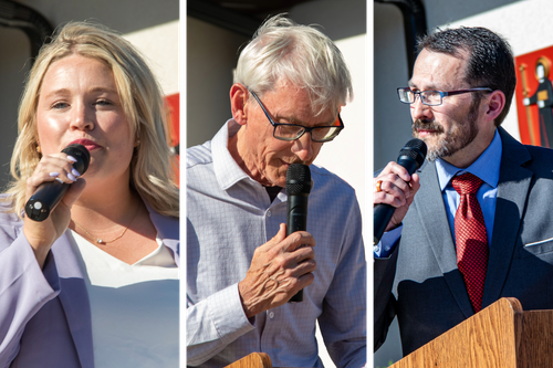 Speakers Mark New Library Opening