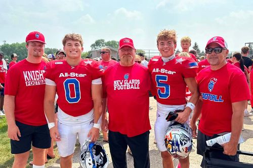 Burton, Pinnow Represent New Glarus in WFCA All-Star Game