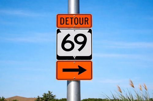 Highway 69 Detour Starts Sunday Night, New Glarus Crosswalk Closes Today