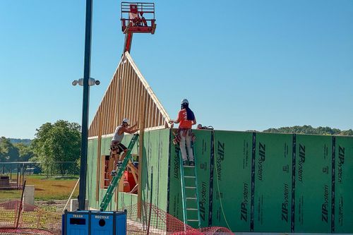 Construction Continues at Glarner Community Complex