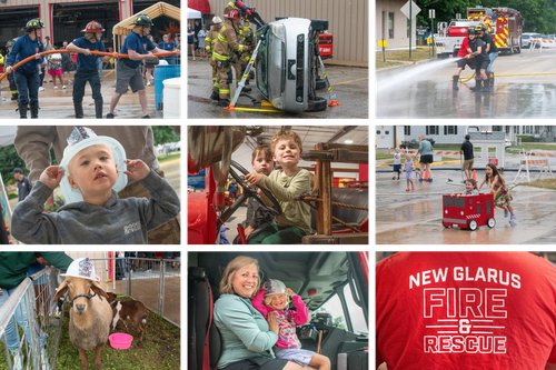 Rain Fails to Dampen New Glarus Firefest