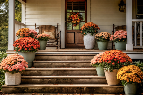 Fall Flowers Bring a Fresh Look to New Glarus