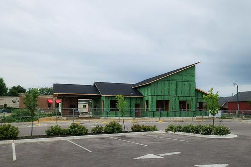 Bank of New Glarus Evansville Branch Takes Shape