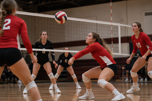 Marshall Sweeps New Glarus in Conference Match