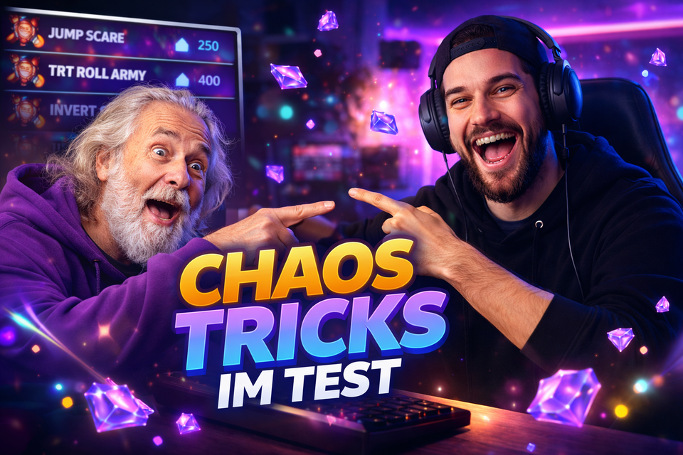 Chaos Tricks im Test: Mehr Chat-Beteiligung, mehr Dynamik, mehr Chancen auf Twitch-Einnahmen