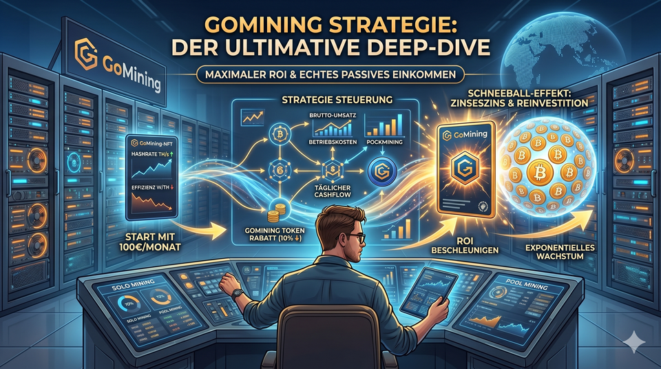 GoMining Strategie: Der ultimative Deep-Dive für maximalen ROI und echtes passives Einkommen
