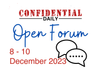 Weekend Open Forum