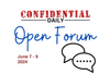 Weekend Open Forum