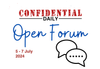 Weekend Open Forum
