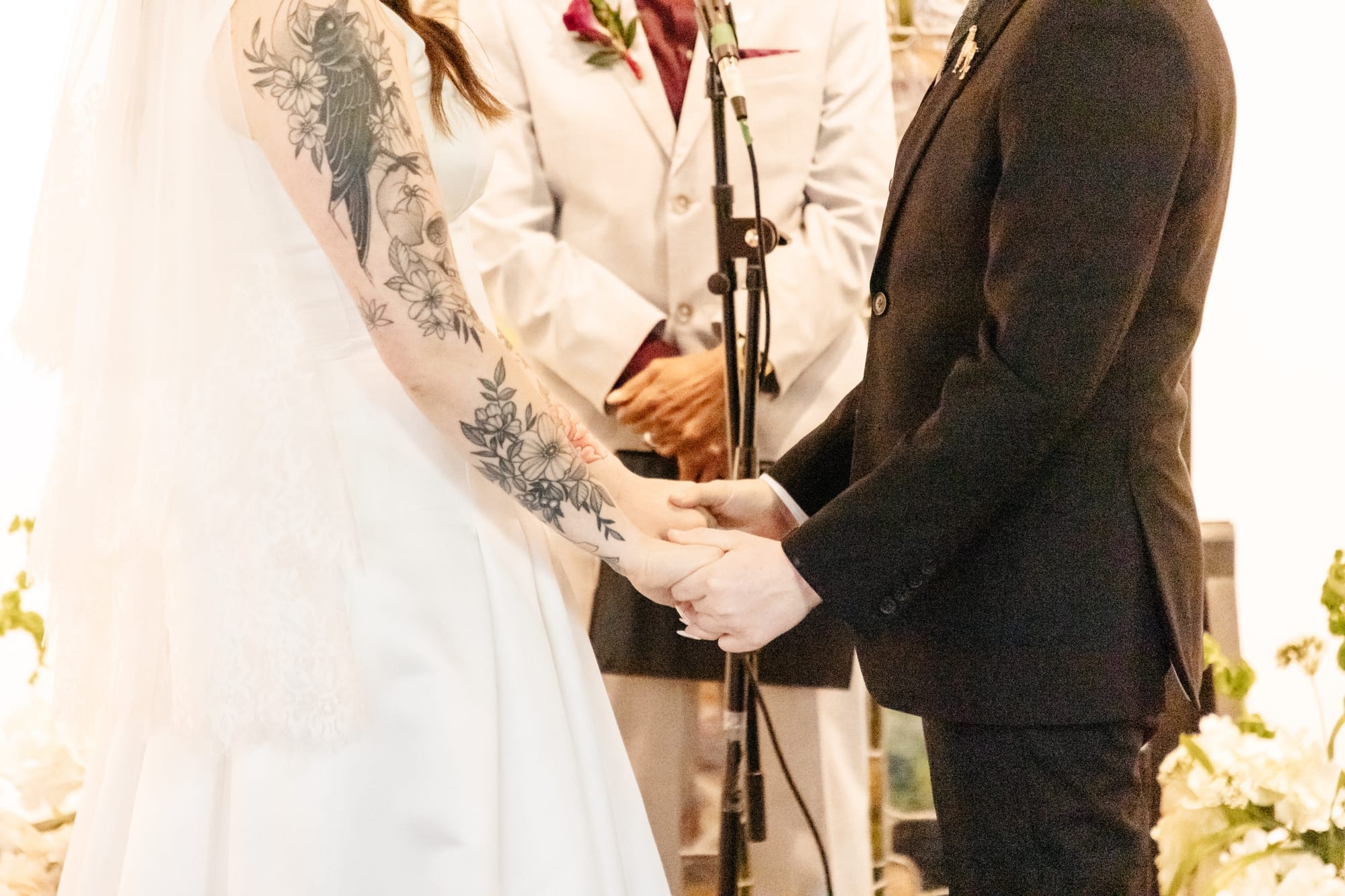 A moment from Lauren and Sage Castleberry's wedding