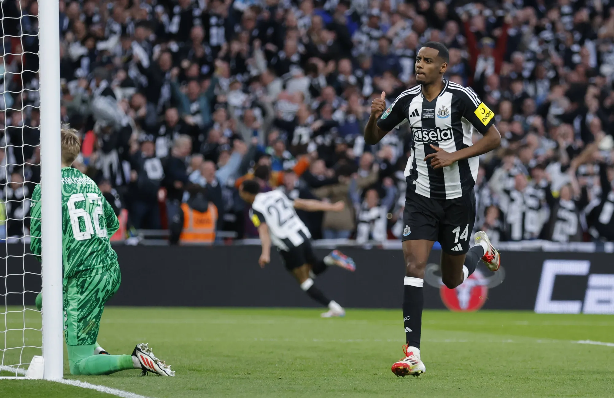 Alexander Isak Newcastle United Liverpool