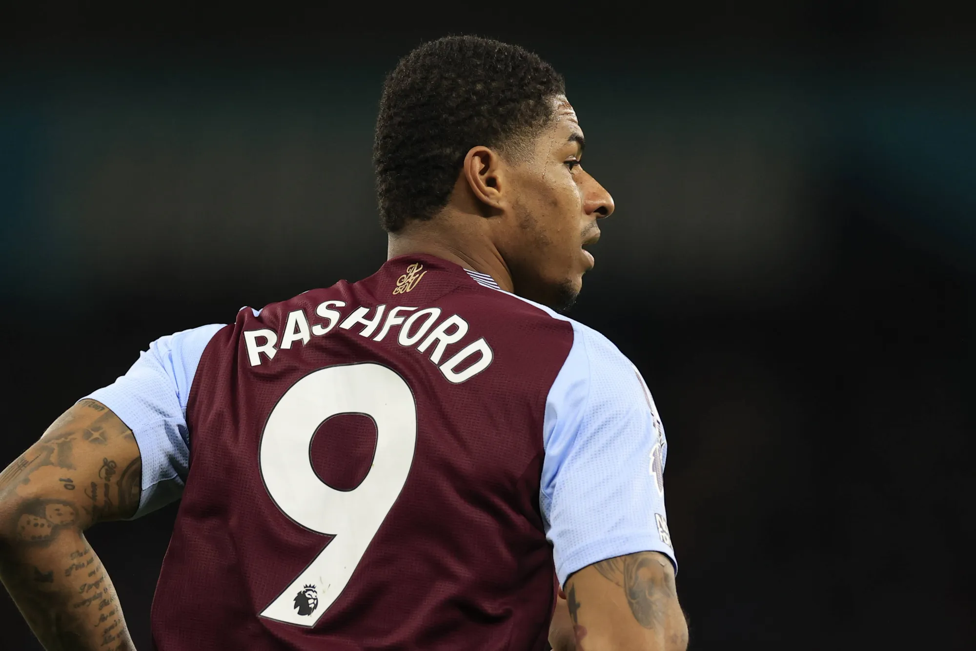Marcus Rashford. Aston Villa.