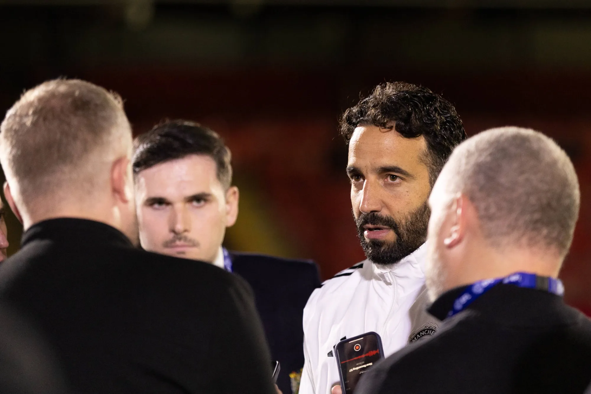 Ruben Amorim on press duties in Manchester United's EFL Carabao Cup clash against Grimsby Town