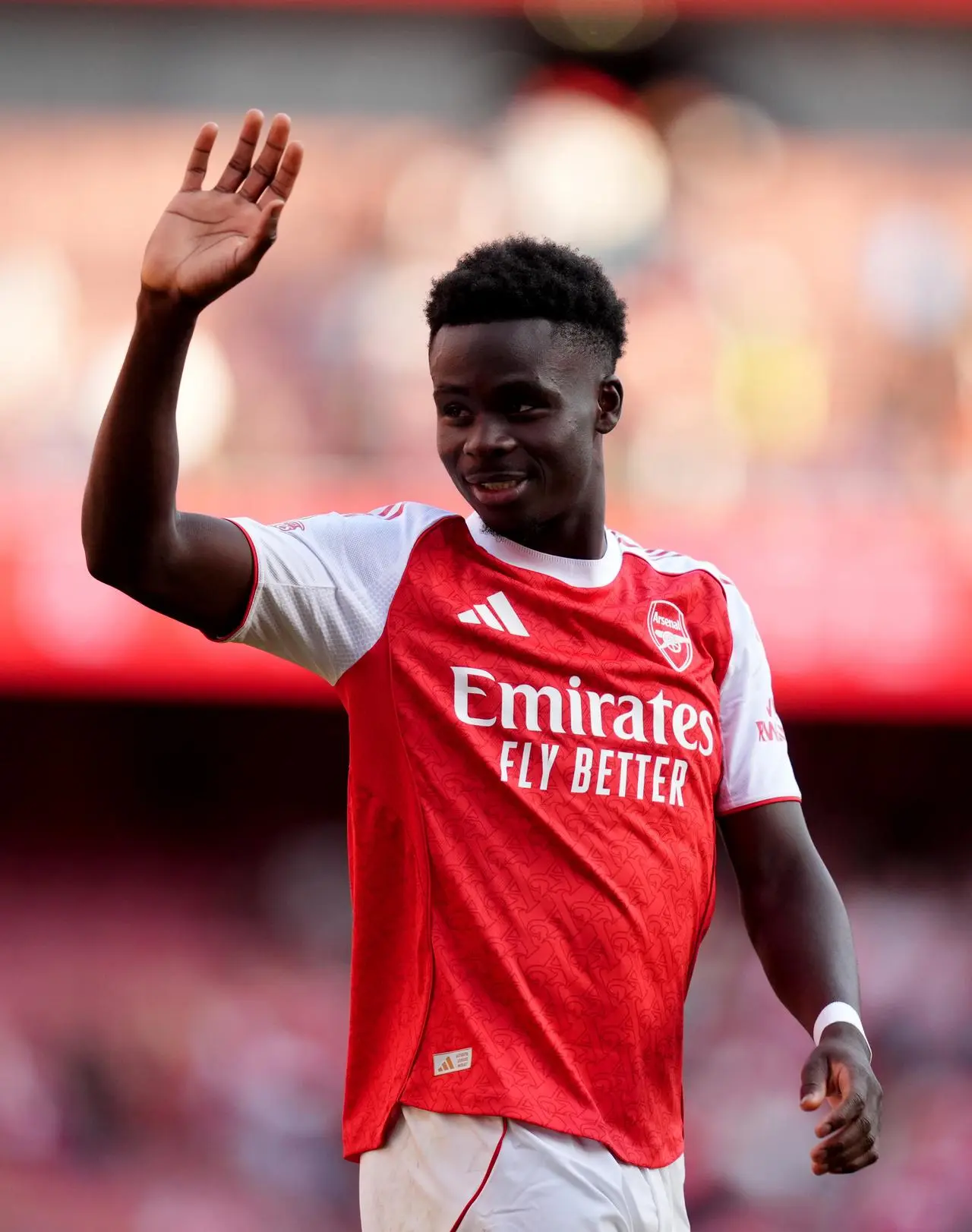 Bukayo Saka John Walton P/A