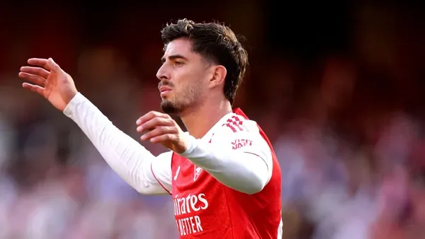 Kai Havertz opened the scoring for Arsenal
