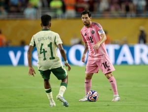 Brazilian wonderkid Estevao has memorable moment with Lionel Messi and Luis Suarez