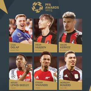PFA Young Player of the Year 2025 Nominees.