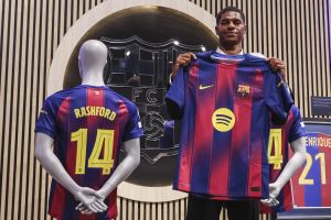 Marcus Rashford's first words as   a Barcelona player
