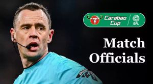 Match Officials Confirmed For Carabao Cup Third Round