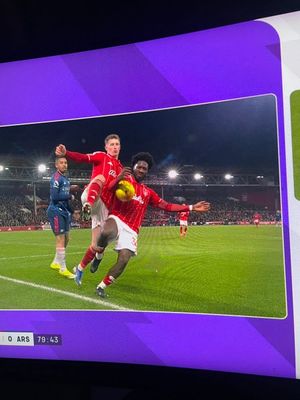 Nottingham Forest 0–0 Arsenal. Another opportunity goes begging