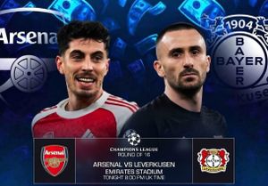 Arsenal vs Bayer Leverkusen — Champions League Round of 16, Second Leg
