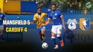 Cardiff Routed in Nine-Goal Thriller After Mansfield’s Blistering Start