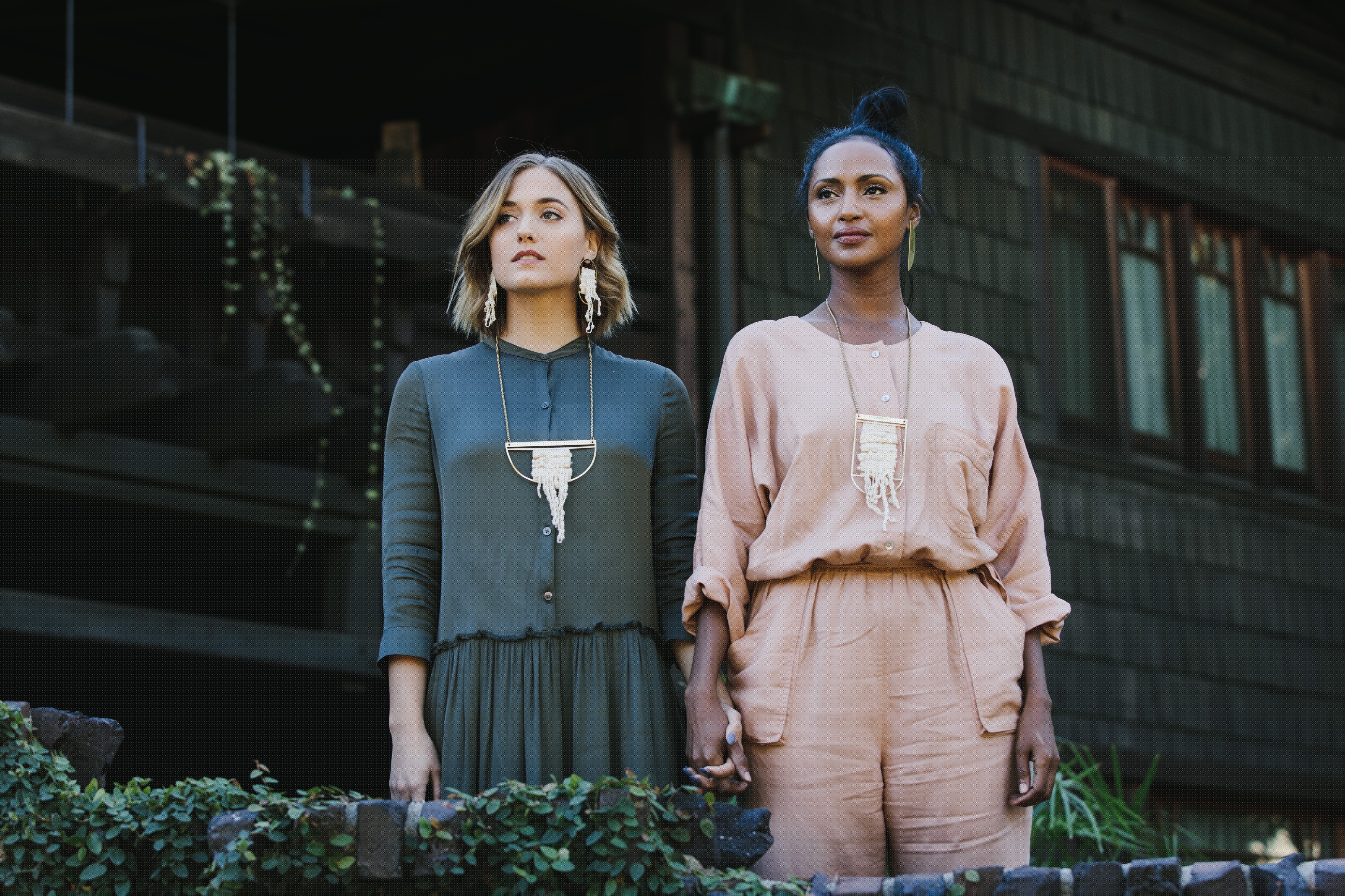 Woven Jewelry and Brass Jewelry — Looped Together Collection