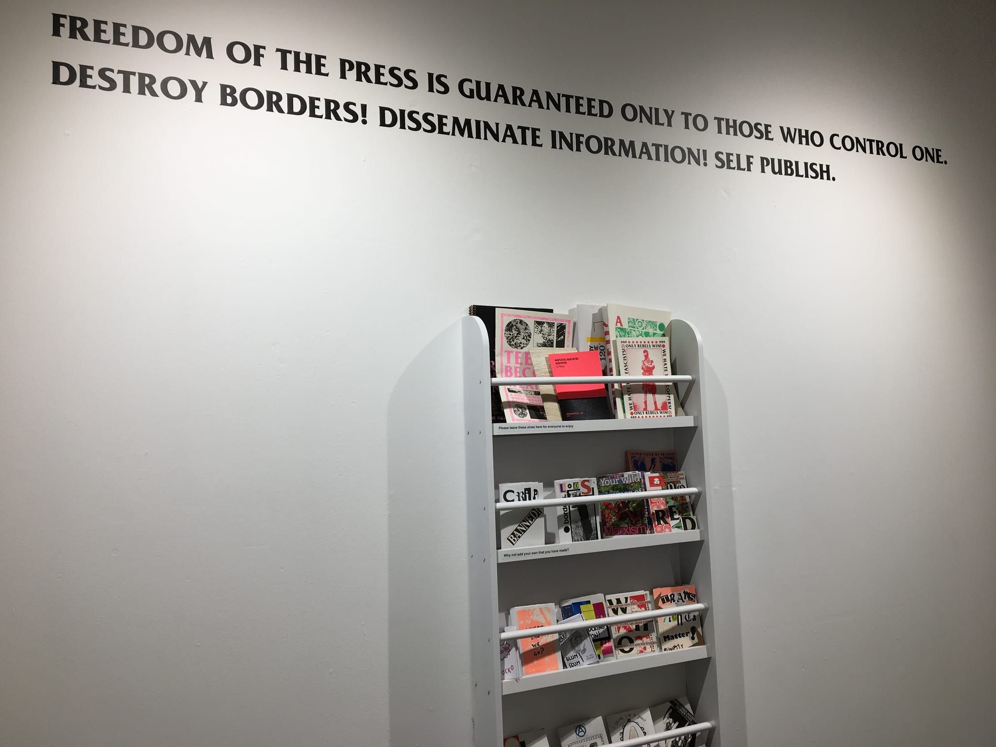 This is not a guide to resisting fascism