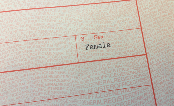Do I want the government to agree that I'm male?