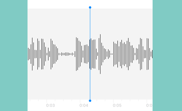 Almost four years of voice notes