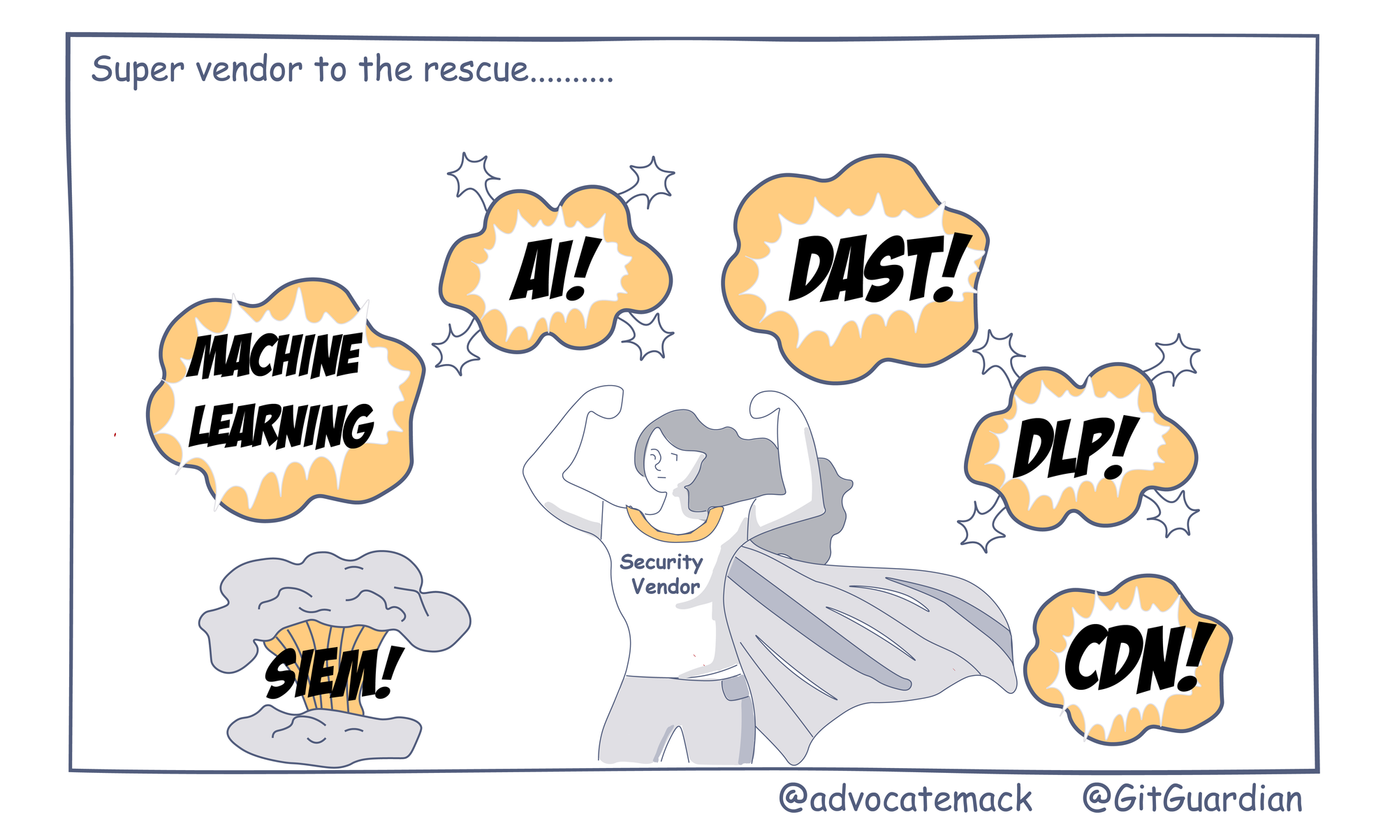 Security Vendor Superhero