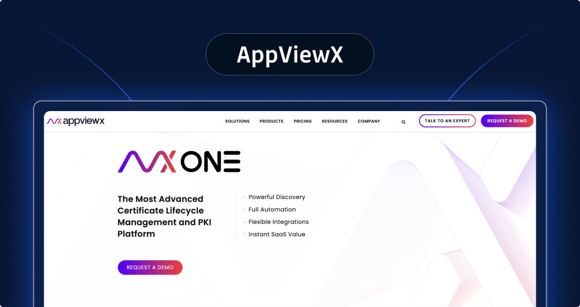 AppViewX for NHI security