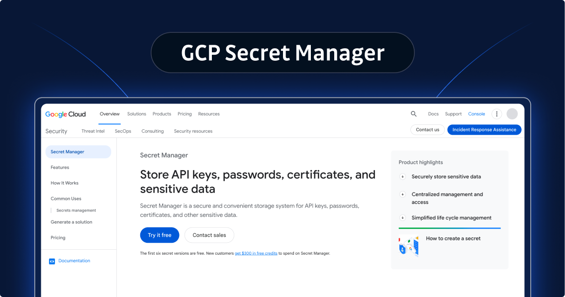 Google Cloud Secret Manager