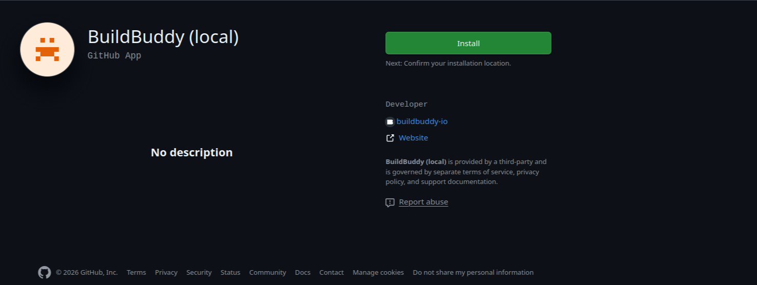 BuildBuddy (local) dashboard