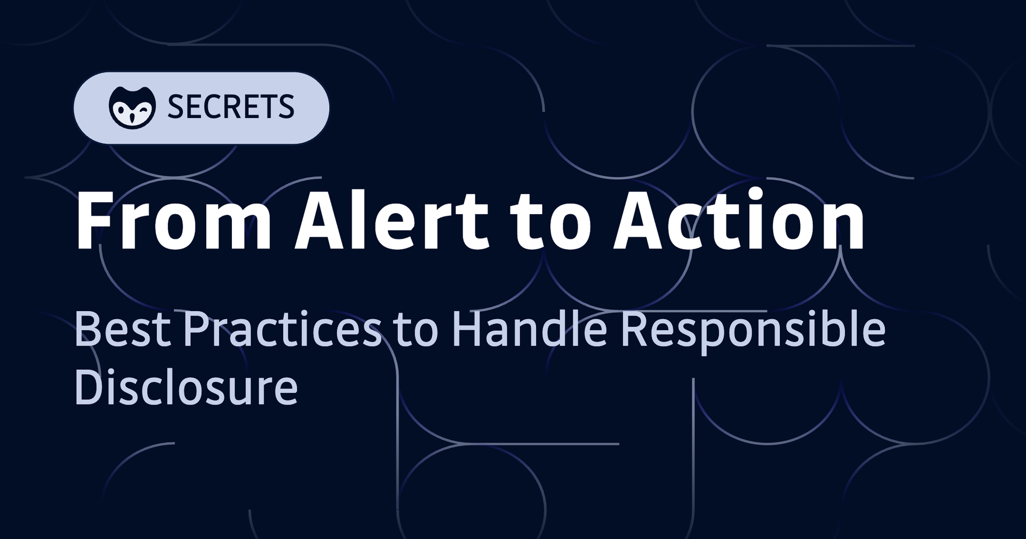 From Alert to Action: Best Practices to Handle Responsible Disclosure