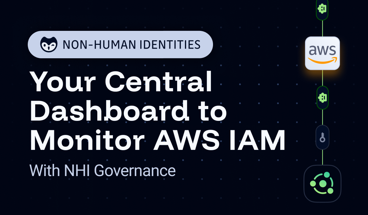 How to Use NHI Governance as Your Central Dashboard to Monitor AWS IAM