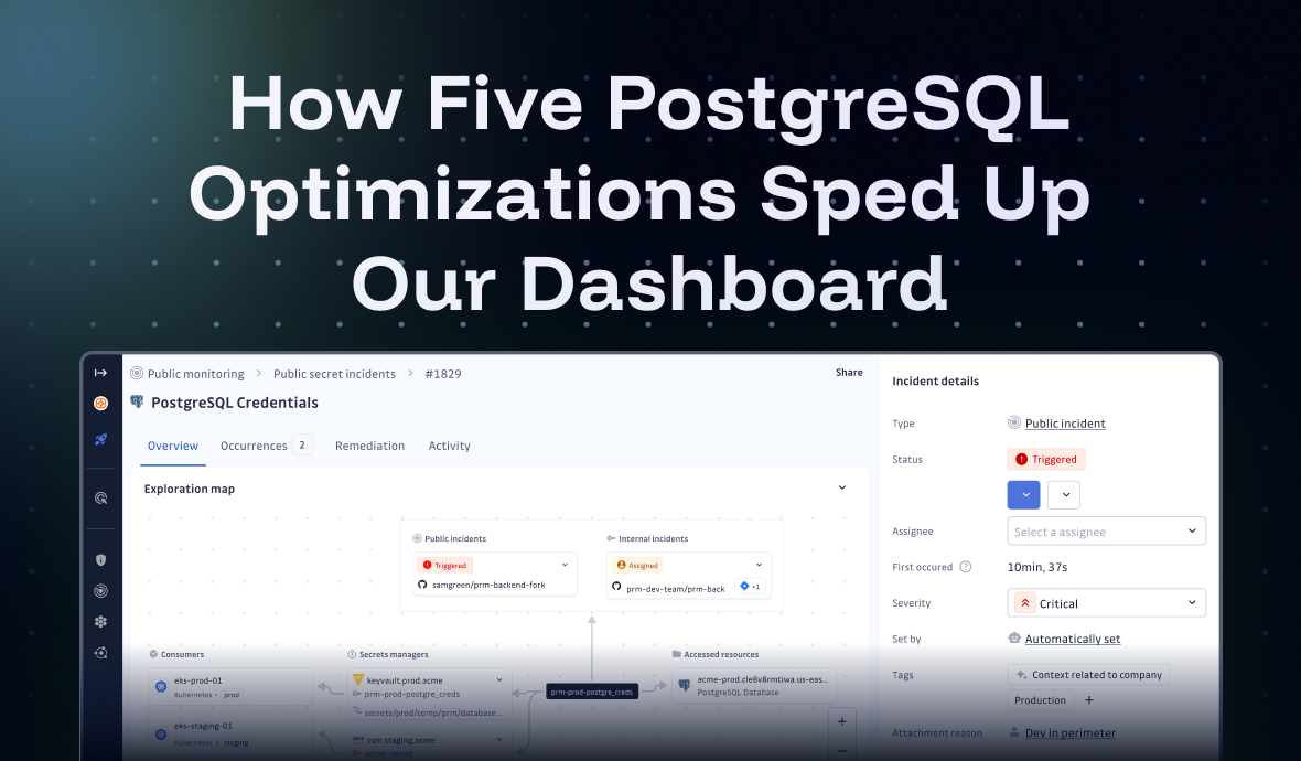 How Five PostgreSQL Optimizations Sped Up Our Dashboard