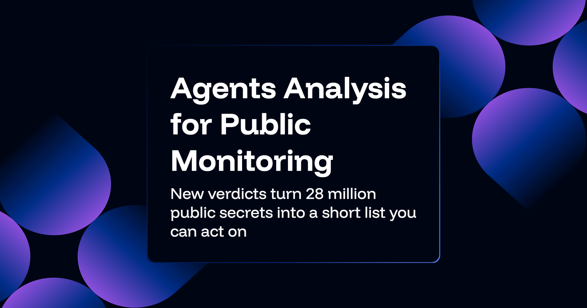 Public Secrets Monitoring: Find a Credential Leak Beyond Your Borders