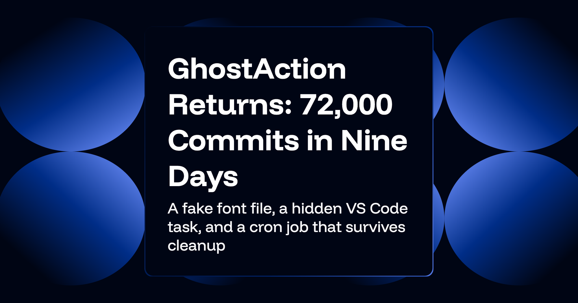 GhostAction Crosses Paths With PolinRider: Inside the October Escalation