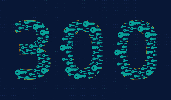 300. That's how many secrets detectors GitGuardian now runs.