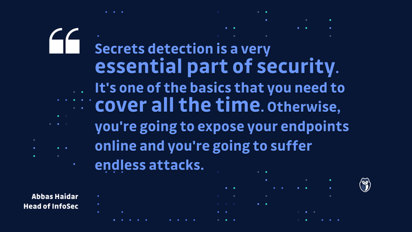 Security Chats - Abbas, Head of Infosec at a tech services company