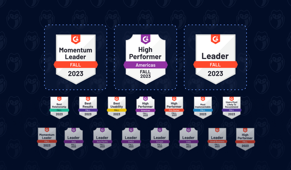 We’ve Got Badges! Yes We Do! We’ve Got 18 From G2!