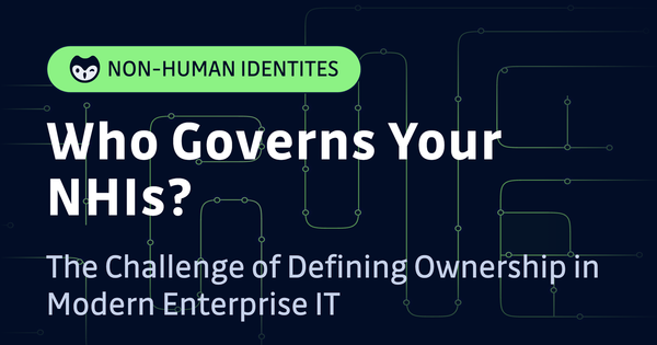 Who Governs Your NHIs? The Challenge of Defining Ownership in Modern Enterprise IT