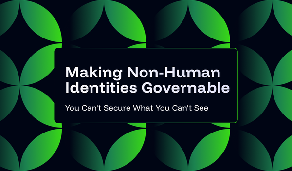 You Can't Secure What You Can't See: Making Non-Human Identities Governable