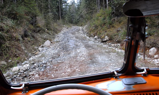 interior camping trip-washout