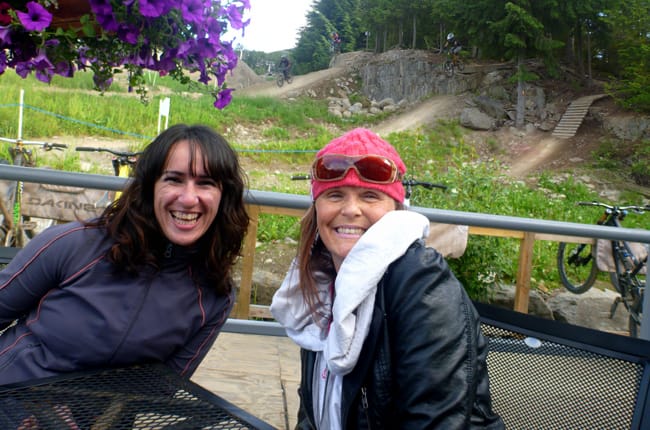 jen and anca whistler