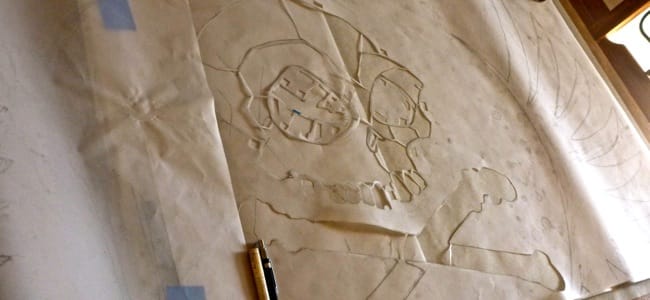 skull cutout