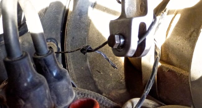 accelerator cable fix
